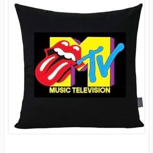 MTV Throw pillow cover